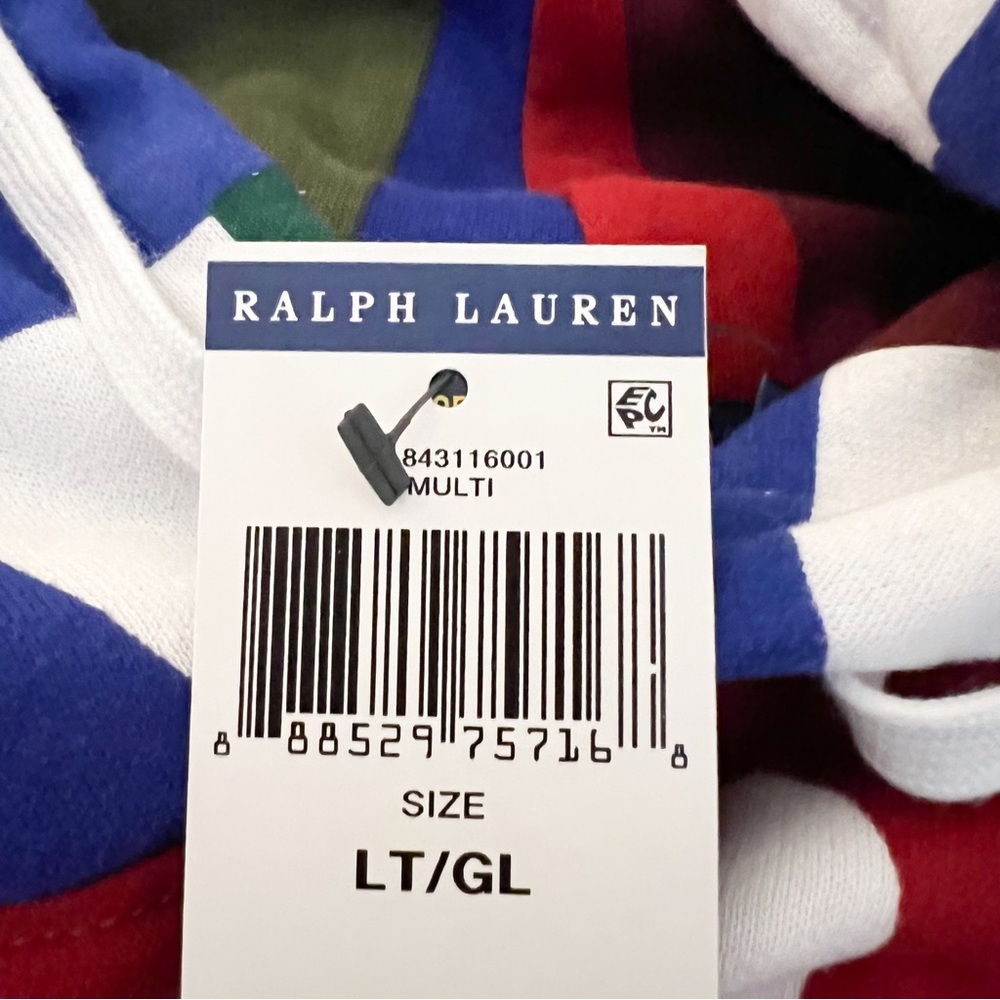 Polo Ralph Lauren Multicolor MONOGRAM LOGO Hooded Sweatshirt - Picture 12 of 16